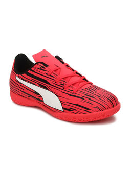 Puma - Rapido III Youth Indoor Pink Football Trainers