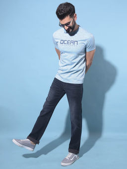 CRIMSOUNE CLUB - Mens Black Stretchable Jeans