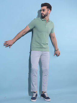 CRIMSOUNE CLUB - Mens Stretchable Cotton Trousers