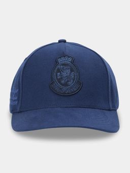 Tommy Hilfiger - Typographic Blue Cotton Baseball Cap