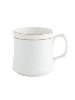 CLAY CRAFT - Fine Ceramic Coffee & Tea Mugs, 140ml, Set of 6