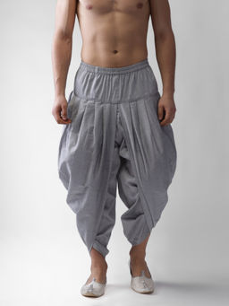 KISAH - Men Grey Dhoti