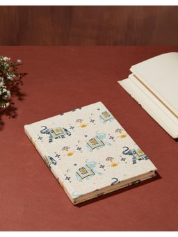 Fabindia - Blue Gaj Paper Notebook (Small)