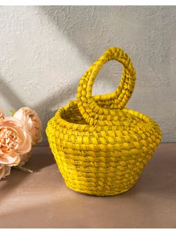 Fabindia - Yellow Jyoti Sea Breeze Caryall (One Size)