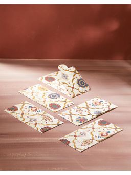 Fabindia - Kusum Paper Envelopes Pack Of 5 (Free Size)
