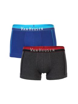 Van Heusen Innerwear - Men Pack of 2 Antibacterial & Colour Fresh Trunks - Multicolour