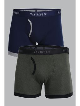 Van Heusen Innerwear - Men Pack of 2 Antibacterial & Colour Fresh Trunks - Multicolour
