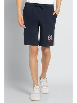 Van Heusen Innerwear - Men Athleisure Smart Tech Knit Shorts - Blue