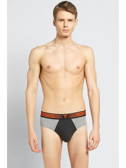 Van Heusen Innerwear - Men Antibacterial & Colour Fresh Briefs - Grey