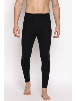 Van Heusen Innerwear - Van Heusen Men Warmtech & Anti Bacterial Thermal Bottom - Black