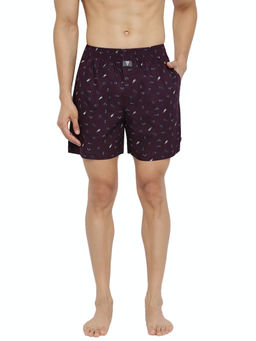 Van Heusen Innerwear - Men Allover Print & Side Pocket Boxer Shorts - CPB-52