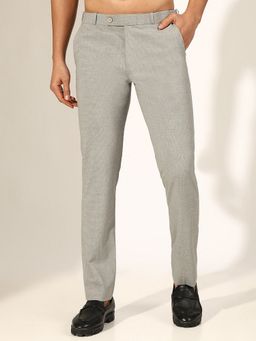 SHOWOFF - Men Grey Slim-Fit Pant
