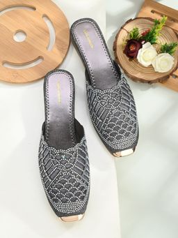 CLOG LONDON - Grey Comfortable Mules
