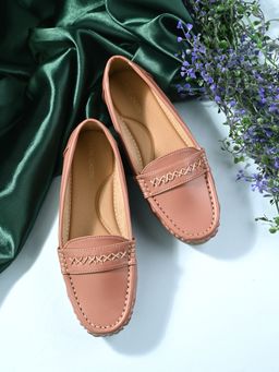 CLOG LONDON - Peach Comfortable Loafers