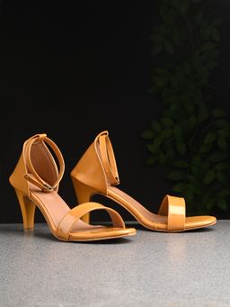 CLOG LONDON - Yellow Comfortable Heel Sandals