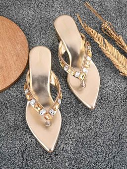CLOG LONDON - Copper Comfortable Heel Sandals