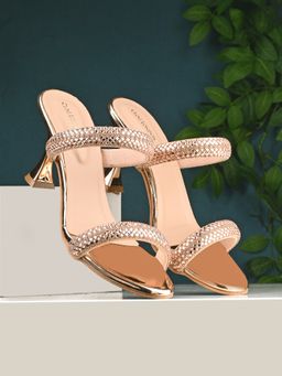 CLOG LONDON - Copper Comfortable Heel Sandals