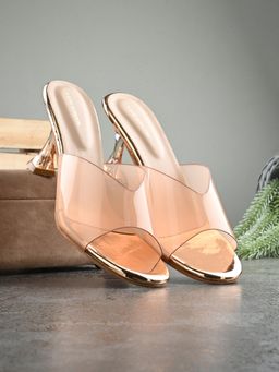CLOG LONDON - Copper Comfortable Heel Sandals