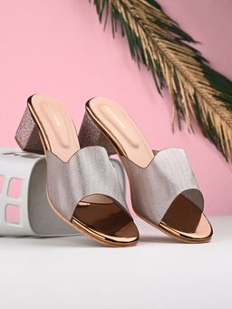 CLOG LONDON - Copper Comfortable Heel Sandals