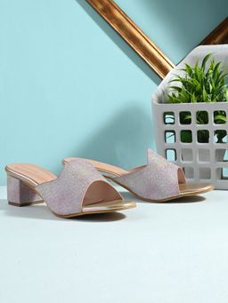 CLOG LONDON - Gold Comfortable Heel Sandals