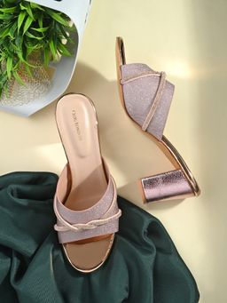CLOG LONDON - Copper Comfortable Heel Sandals