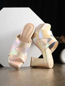 CLOG LONDON - Cream Comfortable Wegdes