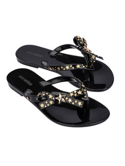 Melissa - Harmonic Stars INF Black Flip Flop