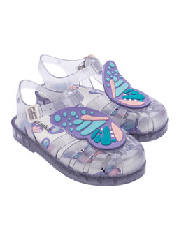 Melissa - Fairy INF Clear Lavender Sandals