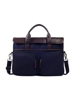 Gauge Machine - Navy Blue Messenger Bag