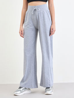 Styli - Women Grey Move On Wide Leg Pant