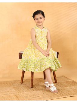 Fabindia - Yellow Cotton Dress