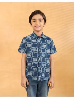 Fabindia - Indigo Cotton Shirt