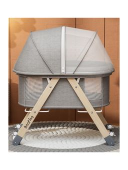 Bonfino - Cozy Haven Bassinet-Grey (0-12 Months)