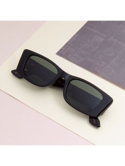 TED SMITH - Unisex Green Premium Italian Acetate Sunglasses With Polarized Lenses.