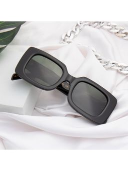 TED SMITH - Unisex Green Premium Italian Acetate Sunglasses With Polarized Lenses.