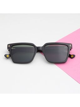 TED SMITH - Unisex Green Premium Italian Acetate Sunglasses With Polarized Lenses.