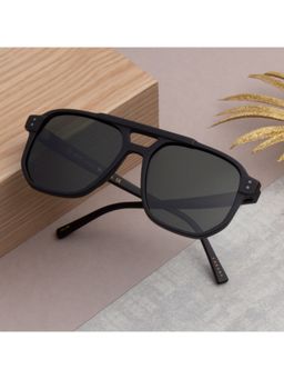 TED SMITH - Unisex Green Premium Italian Acetate Sunglasses With Polarized Lenses.