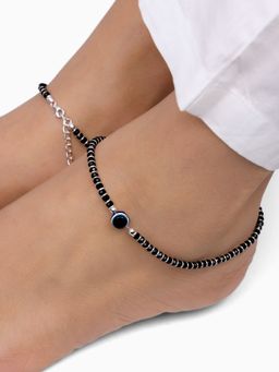 GIVA - 925 Silver Evil Eye Protection Anklet