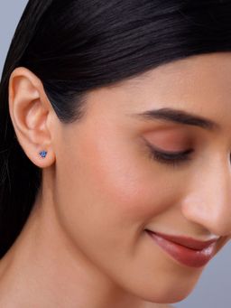 GIVA - 925 Blue Boldly Beautiful Studs