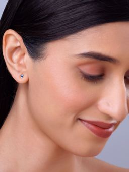 GIVA - 925 Blue Radiant Self-Love Earrings