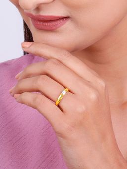 GIVA - 925 White Courtesy Ring