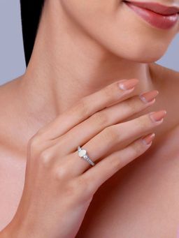 GIVA - 925 White You Are Awesome Ring