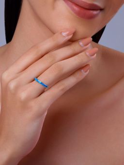 GIVA - 925 Blue Soaring Spirit Ring