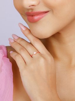 GIVA - 925 White Star Constellation Ring