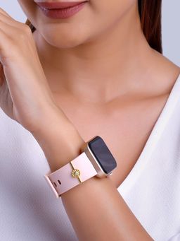 GIVA - 925 Golden Zirconia Sunflower Watch Band