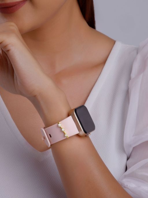 GIVA 925 White Spark Watch Band