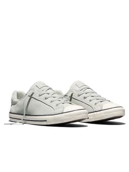 Converse - Women Chuck Taylor All Star Dainty Lucky Tonal Suede Low top Sneakers - Grey
