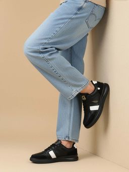 Carlton London - Men Black Sneakers