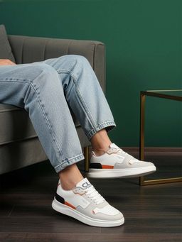 Carlton London - Men White Sneakers