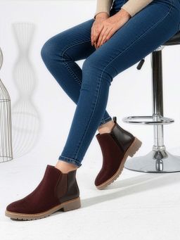 Carlton London - Women Dark Brown Chelsea Boots